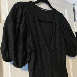Zara Black dress size small